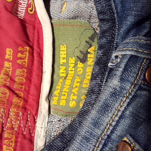 Sargent Pepper 5 Pocket Straight Leg Blue Jeans Size 29 - Picture 11 of 11